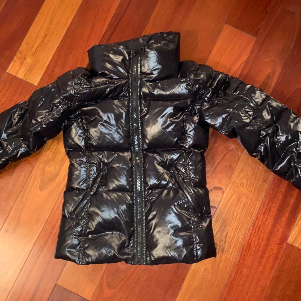 SAM black puffer jacket size small. Barely used!!